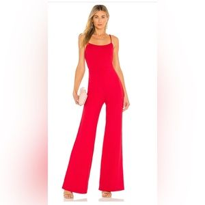 Lavinia jumpsuit in cherry red (Lovers and friends)